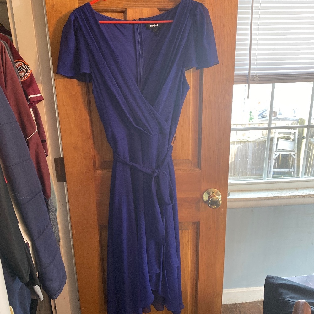 DKNY BLUE DRESS SIZE 14